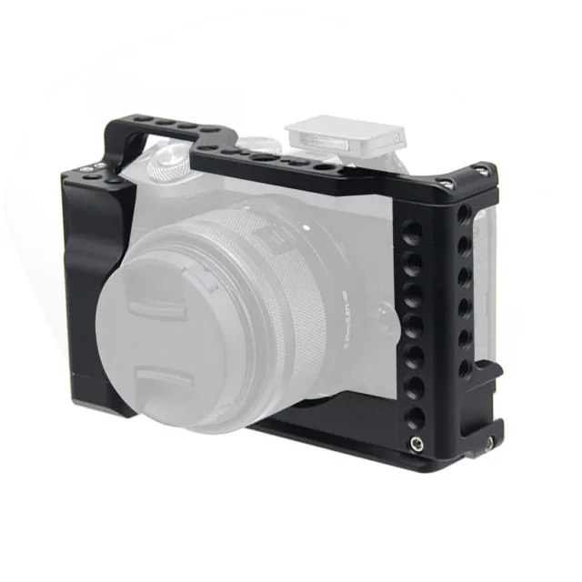 BGNing Camera Cage DSLR Cage Schnellwechselplatte für Canon EOS M6 Mark2