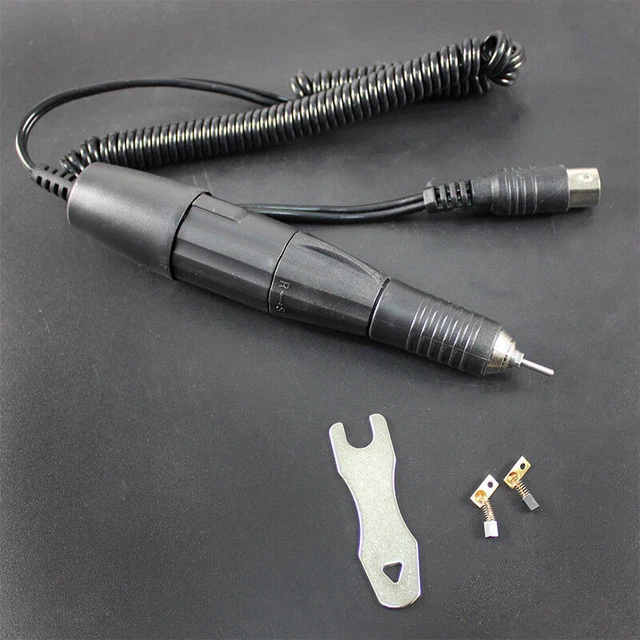 Dental Lab Electric Micromotor w/ 35K RPM Handpiece Polishing Unit for Marathon