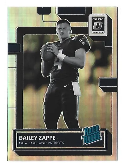 BAILEY ZAPPE  2022 Donruss Optic  #229  RATED ROOKIE BLACK & WHITE PRIZM
