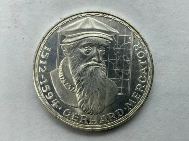 5 Dm 1969 Gerhard Mercator Coin Condition As Seen In Photos 2