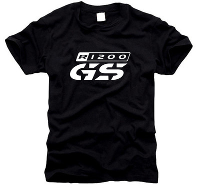 Noir Motif Motard en Flex Planète motard T-Shirt Moto 1200 GS 