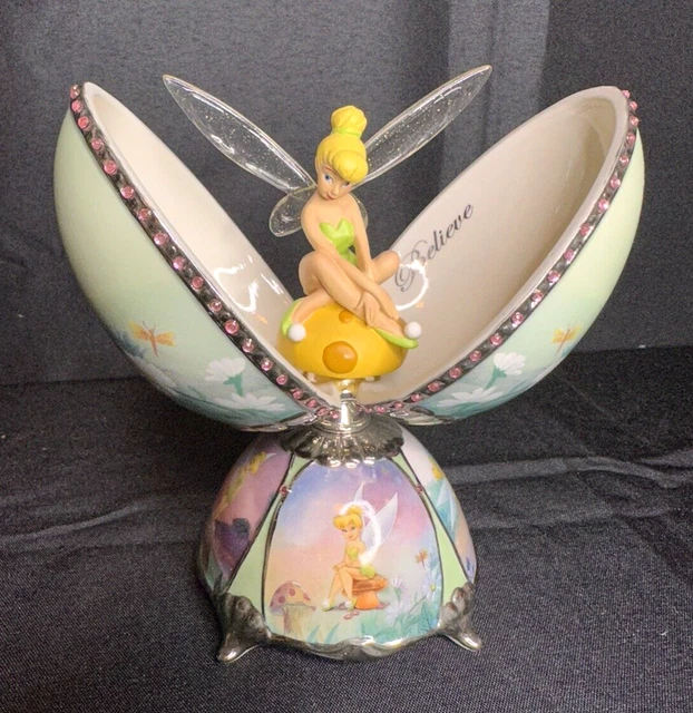 Bradford Ardleigh Elliott 2008 Disney Tinker Bell Wind Up Musical Egg LE #A0442