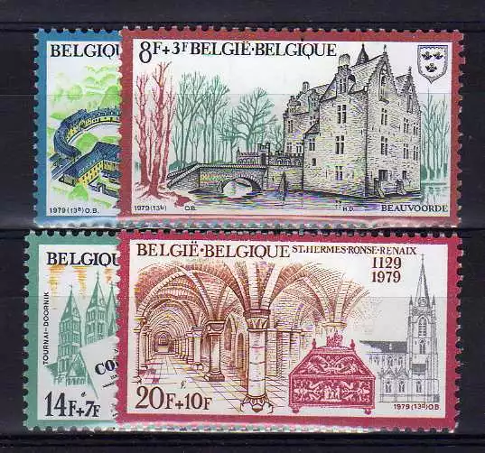 BELGIQUE - BELGIUM n° 1935/1938 neuf sans charnière