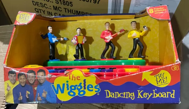 The Wiggles 2004 Touring Party Musical dancing Keyboard Player Toy Piano Player