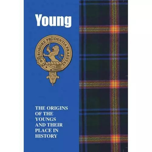 Scottish Clan Crest Tartan Information History Fact Book - Young