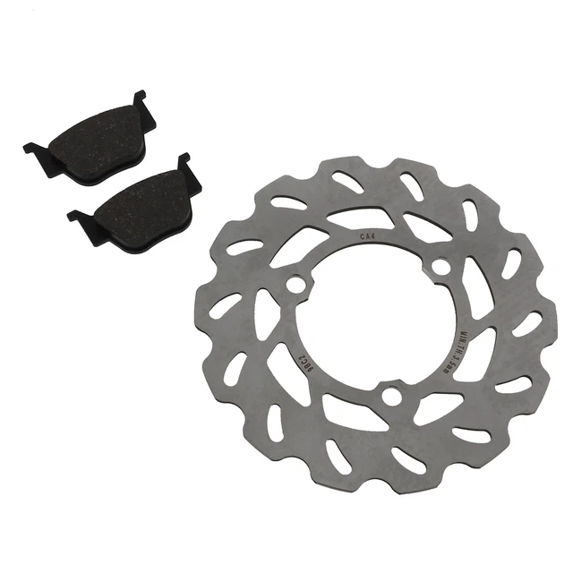 2004 2005 Honda TRX 450 R Rear Brakes Brake Pads and Rear Sport Brake Rotor Disc
