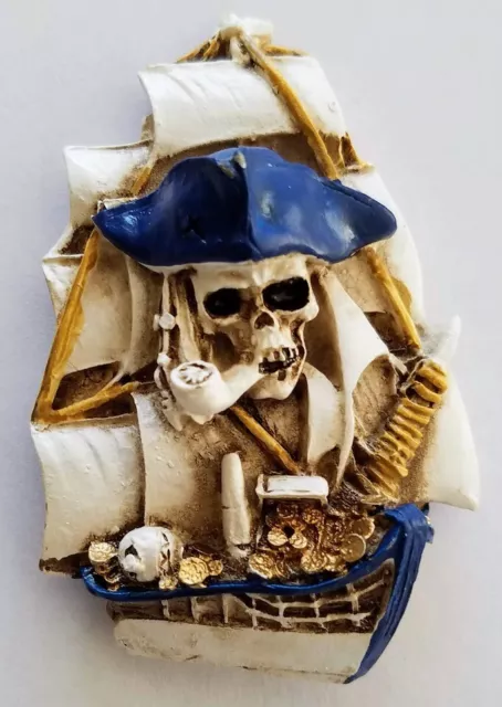 Unique Pirate ship Refrigerator Nautical Magnet Maritime Magnet Decor