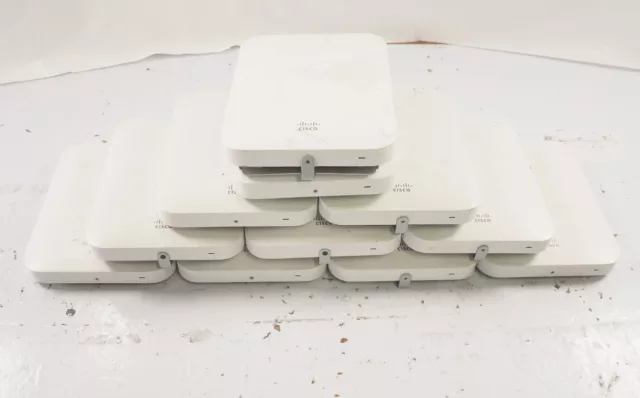 Lot of 11 Meraki MR18 600-26010-A Unclaimed PoE 12v 1.5a Wireless Access Point