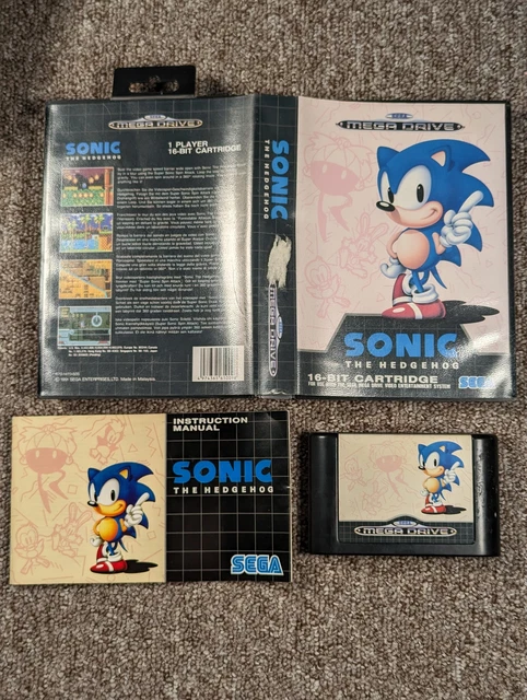 SONIC THE HEDGEHOG - Sega Mega Drive - Complete - PAL £14.99 - PicClick UK