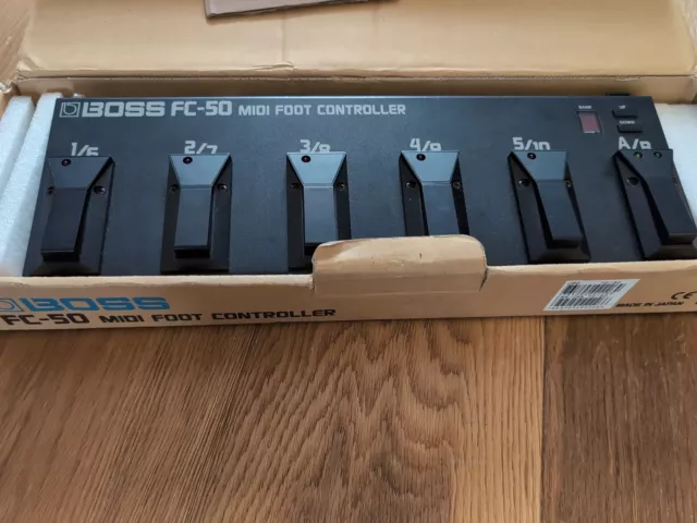 BOSS FC-50 MIDI Foot Controller. Boxed