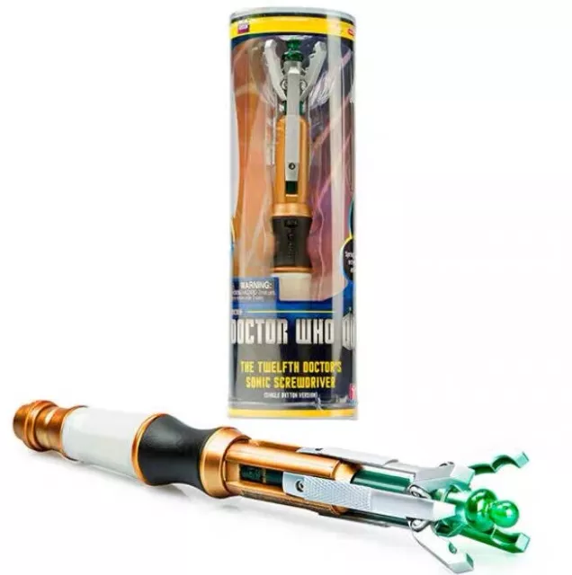 Doctor Who The 12th Sonic Screwdriver Model Light Sounds Toy Collector Kids Gift