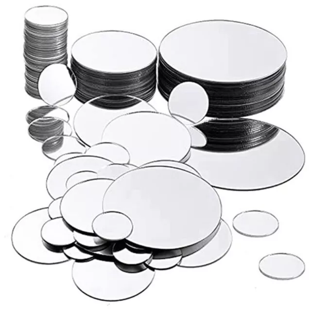 100 Pieces  Size Round  Small Round  Adhesive  Round Craft  Tiles for7361