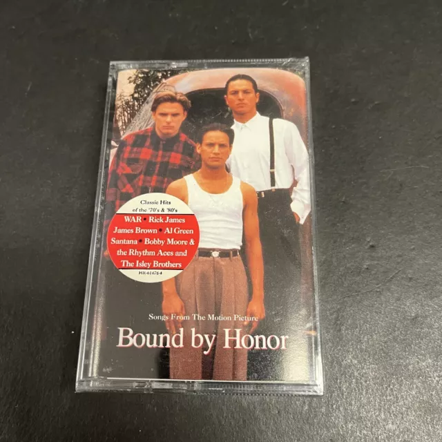 BOUND BY HONOR aka BLOOD IN BLOOD OUT Sealed Cassette Tape SOUNDTRACK Rare HTF