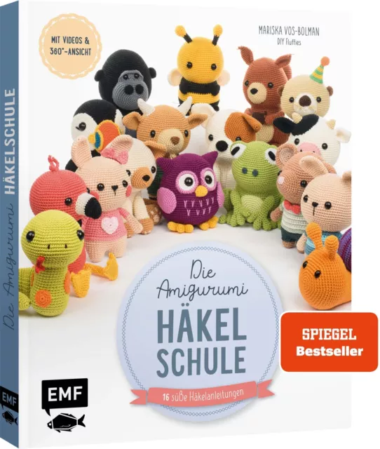 Die Amigurumi-Häkelschule | Mariska Vos-Bolman | Taschenbuch | 112 S. | Deutsch