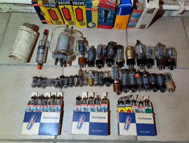 Tube Laser Röhren - Telefunken - Valvo - Siemens - Konvolut / Sammlung Tube Laser Röhren - Telefunken - Valvo - Siemens - Konvolut / Sammlung