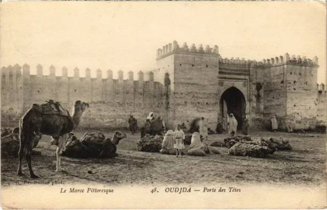 CPA AK MAROC OUDJDA - Porte des tetes (114699)