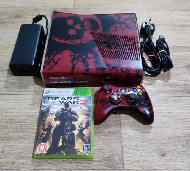 Console Xbox 360 Slim 320GB (Edição Gears of War 3) - Microsoft -  MeuGameUsado