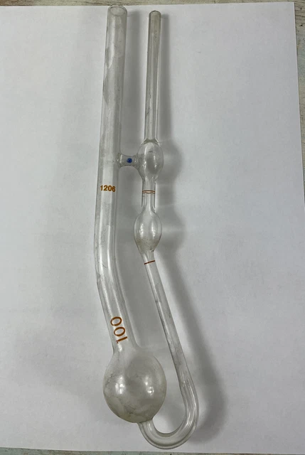 Unbranded Glass Kinematic Calibrated Viscometer 100 - 1206