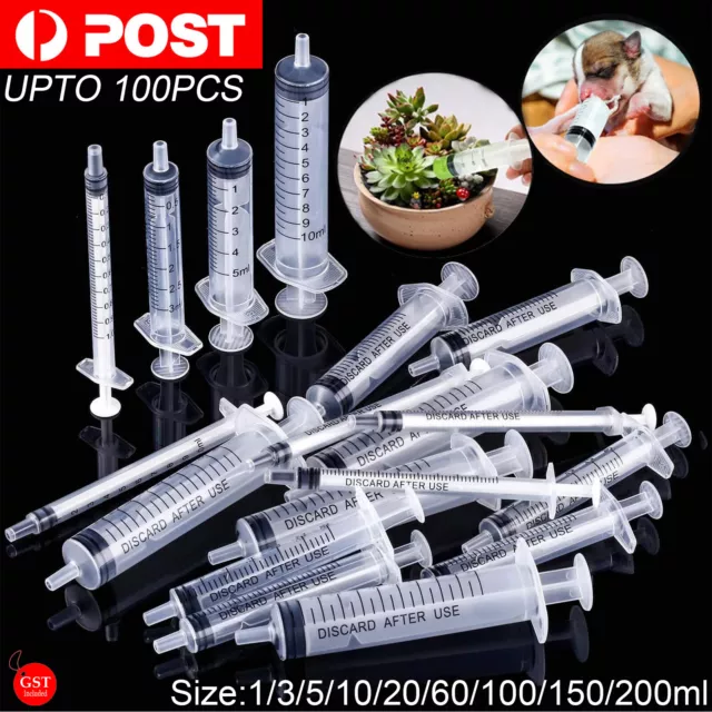 Disposable Syringe Lock / Slip / Catheter Tip Nutrient Plastic Measuring Sampler