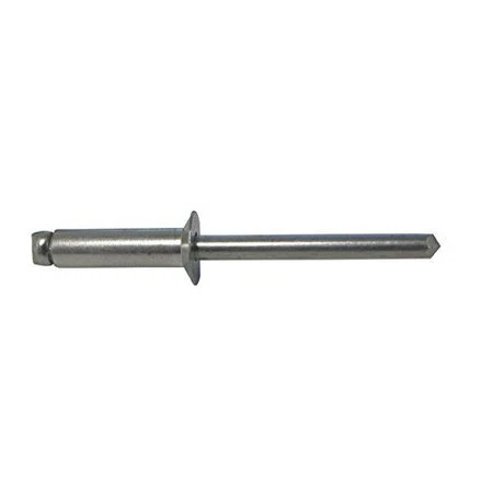 HANSON RIVET PAAK306 Blind Rivet, Countersunk Head, 0.09375 in Dia., 0.5 in L,