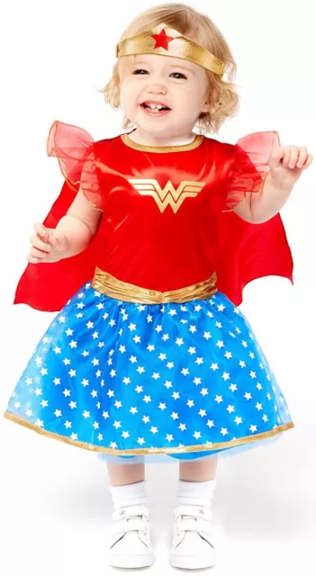 Toddler Infant Wonder Woman Fancy Dress Costume Superhero Diana Prince Girls
