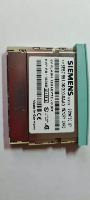 SIEMENS SIMATIC Memory Card 128kB RAM, 6ES7 951-0KG00-0AA0 #4