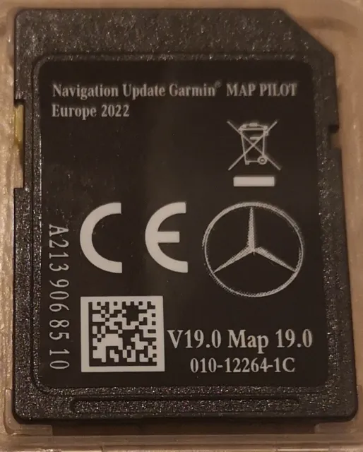 2022-23 Mercedes sd card Pilot Navigation Map C,E,V,GLC Class Update V19 A213..