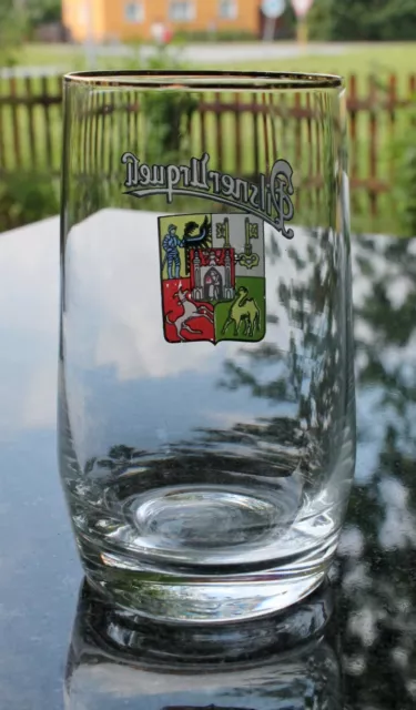 Pilsner Urquell 0,2 l Glas Bierglas Plzen Pilsen Tschechien Goldrand 2