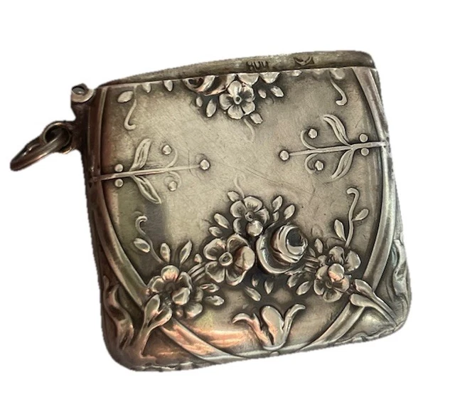 PARTIE DE PYROGÈNE Art Nouveau en Argent Repoussé à décor floral rayonnant EUR 49,00 - PicClick FR