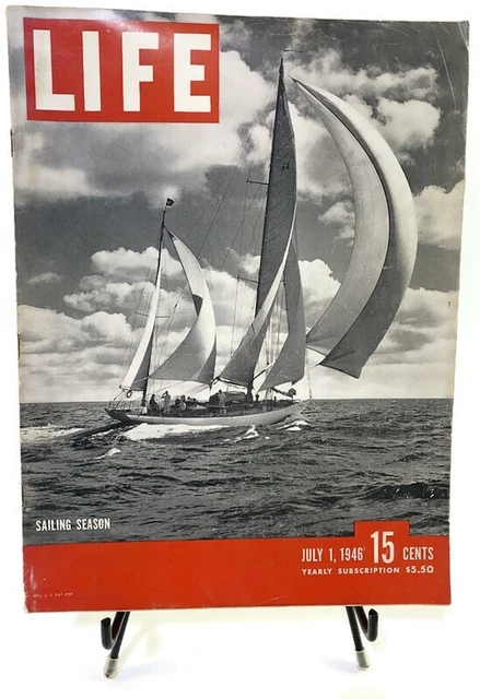 LIFE MAGAZINE JULY 1 1946 The American Bald Eagle Paintings for Life £