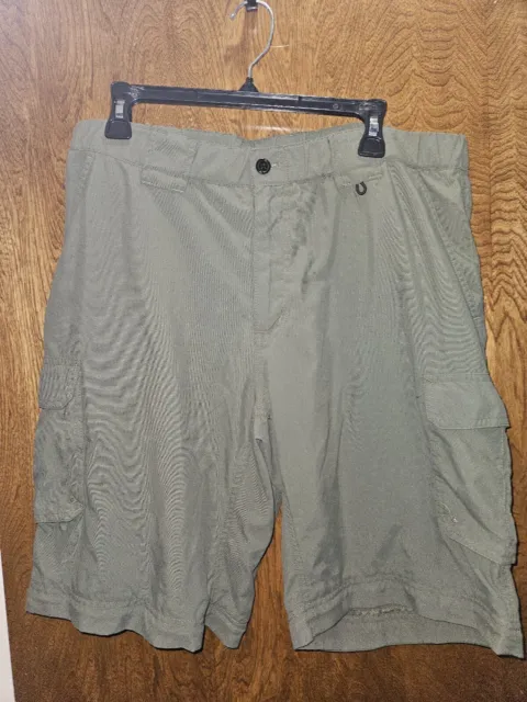 Boy Scouts of America BSA Men Green Switchback SHORTS ONLY Relaxed X Large