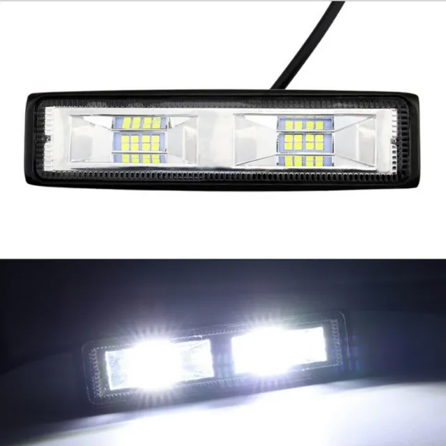 8X 48W LED Arbeitsscheinwerfer Auto Offroad SUV Light bar Lichtbalken 12V 24V