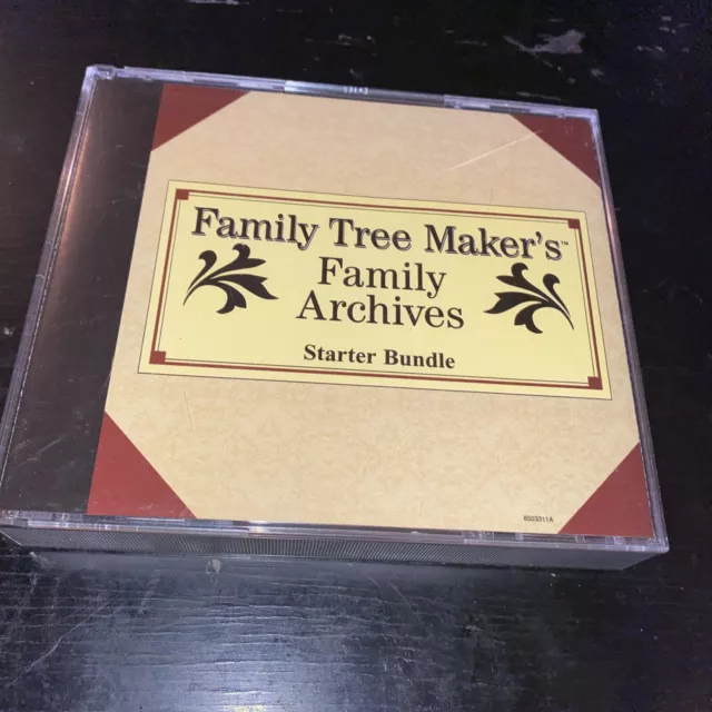 Family Tree Maker's Family Archives - Starter Bundle - PC CD-Rom