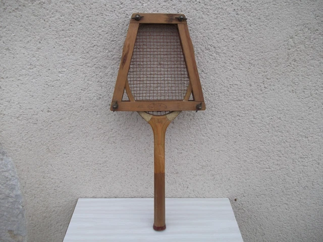Raquette De Tennis Vintage Spalding Navratilova Signature En Bois - Taille Poignée 4 3/8" - Occasion