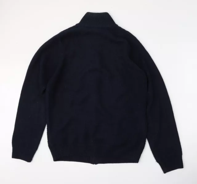MARKS AND SPENCER Mens Blue Jacket Size S Zip $9.46 - PicClick