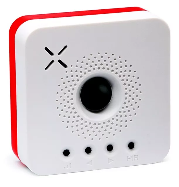 Premium Motion Alarm With Selectable Ringtones And Red Flashing LED