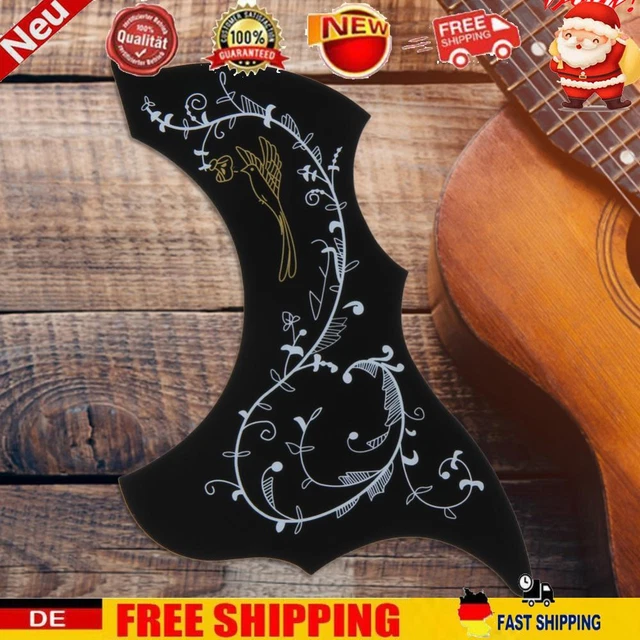 Akustische Gitarre schlagbrett Pick Dickquard selbstklebend Zelluloid vorne Schu
