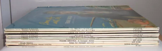 Vintage Classic 1950s & 60s Frank Sinatra Vinyl LPs