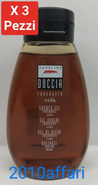 Aquolina Fragancia Ducha Cola 300 ML Gel de Ducha - 3 Piezas