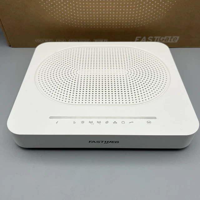 Router Fastgate MODEM ROUTER FASTGATE Fastweb Technicolor Modello Tg789Vac + Accessori ...