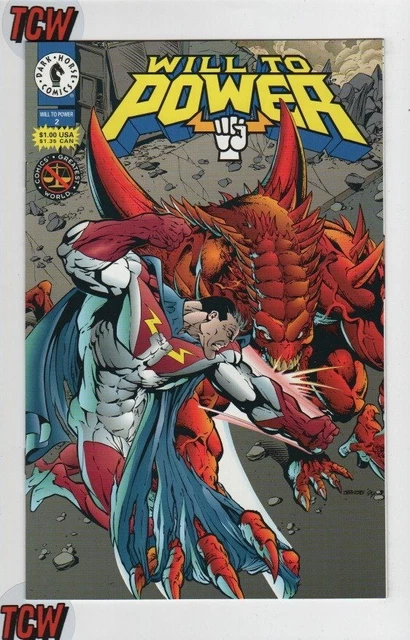 1994 Dark Horse Comics: Will To Power #2 Comic Box Break. Box.2.@115
