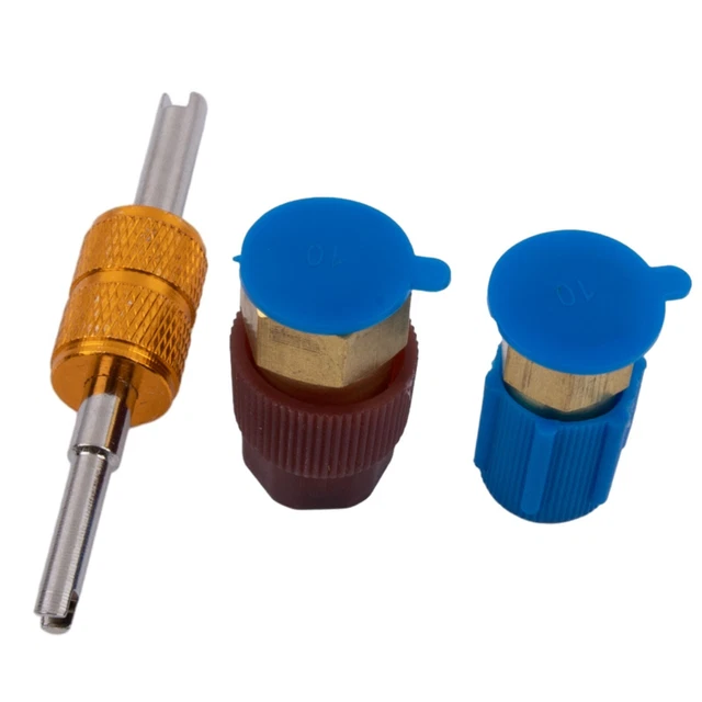 Connettore per condizionatore d'aria R134A Adattatore SAE da 1/4 di