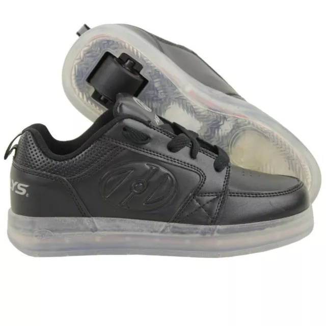 Heelys Boys girls  Silver Chrome, Black