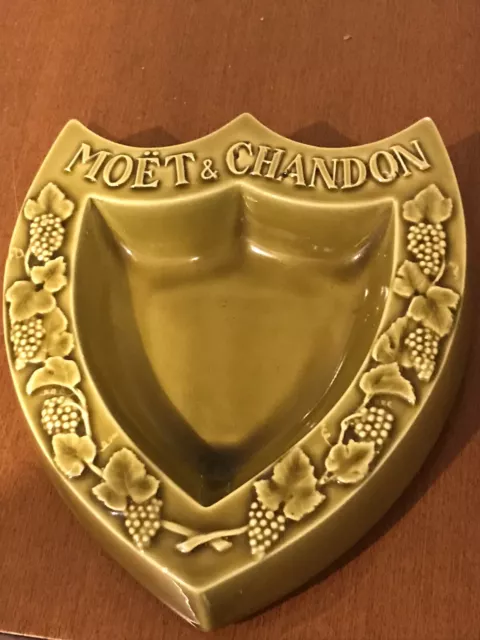 French Moet Chandon champagne ashtray vintage