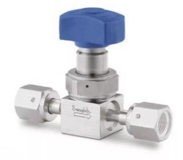 Swagelok 6LVV-DPFR4-P Sealed Diaphragm Valve 1/4 Inch Female VCR