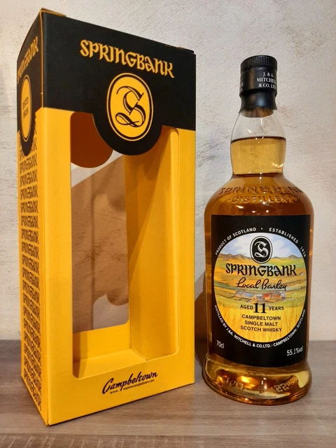 Springbank Local Barley 11 years - New b. 2023 - 55.1 %- Rare Whisky Campbeltown