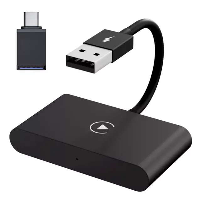 Wireless Dongle For Apple Carplay Adapter Mini Box Auto USB Navigation Player AU 2