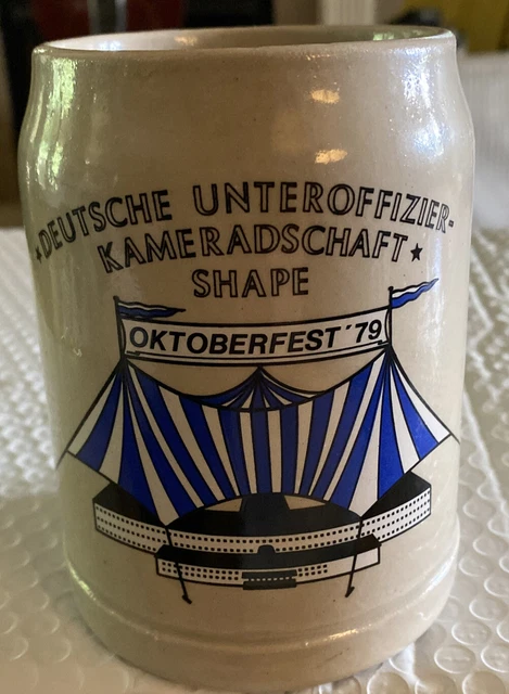 Old Stoneware German Beer Stein  Octoborfest 1979