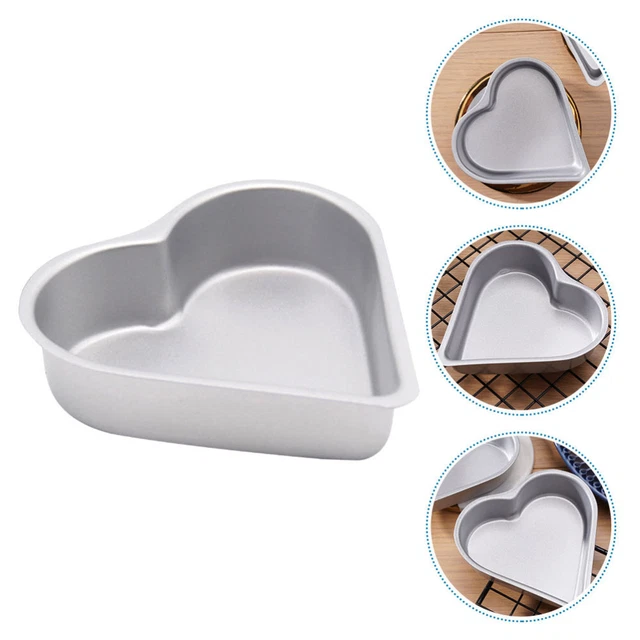 Monument Établir secouer moule a gateau en forme de coeur parallèle Retenue Quad