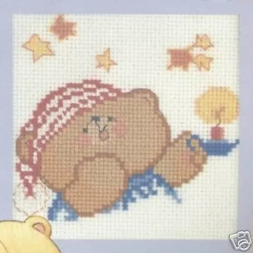 Time For Bed - Forever Friends Cross Stitch Kit - 3.25" x 3.25" - Anchor